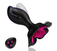 Anal Plug Vibrator Sex Toys - Expanding Vibrating Butt Plug with 10 Vibration Modes & Anal Toys G Spot Vibrators Anal Toys Prostate Massager Adult Toys with Multiple Plays for Men Women Couples