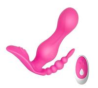 Anal Plug Wireless Remote Control Panties Vibrator Wearable Dildo Vibrator Sex Toys for Women Adult Anal Plug G Spot Masturbator