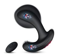 Anal Vibrator Inflatable Butt Plug - Remote Control Prostate Massager with Automatic Inflation and 10 Vibrating Modes for Adult Male Female Prostate Stimulator Anal Sex Toys for Men Women Pleasure
