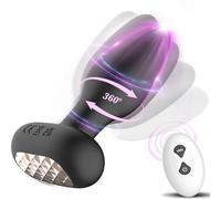 Anal Vibrators Sex Toys for Men, Anal Plug with 10 Rotating & Vibrating Modes Women Sex Toy, Prostate Massager Adult Toys Butt Plug with Remote Control, Adult Sex Toys for Couples
