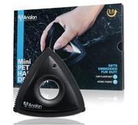 ANALAN Mini Pet Hair Remover Brush Animal Hair Removal Brush for Carpet, Furniture, Rugs, Clothes and Bedding, Sofa(Black)