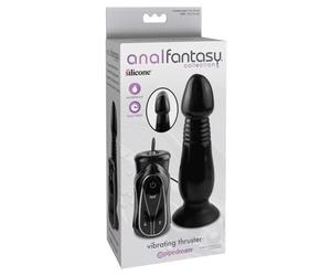 analfantasy collection Vibrating Anal Dildo-5412490000 Schwarz One Size