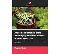 Análise comparativa entre Panchagavya e Power Flower: Nitrobenzeno 20%
