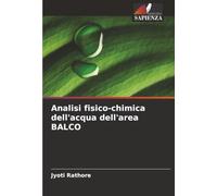 Analisi fisico-chimica dell'acqua dell'area BALCO