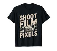 Analog 35mm Film Photographer Shoots Over Digital Shoot Not T-Shirt
