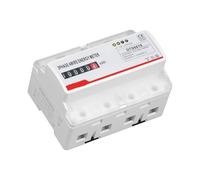 Analog 380V 3 Phase 4 Wire Power Energy Meter Voltage Current Multifunction Wattmeter KWh 100A AC LCD Counter 1Pcs