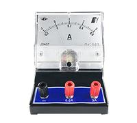 Analog Ammeter DC Current Meter Rectangular Panel Mounted Electricity Meter for School Class Physics Teaching Tool