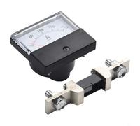 Analog Amp Meter DH-670 DC 0-200A/300A/75mV with Shunt, Industrial Panel Ammeter for Precise Current Reading in Electrical Systems (200)