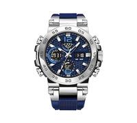 Analog and Digital Watch - 24x4.8x2cm Waterproof Double Display Watch | Luminescent Wristwatch | for Sports Casual Business Office Daily Commuting Travels