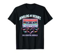 Analog at Heart in a Digital World T-Shirt