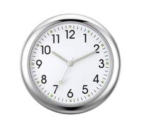 Analog Car Dashboard Clock - Small Air Vent Stick-on Clock for Boat and Vehicle Time Display, Quartz Decoration