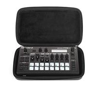 Analog Cases Glide Case for Roland MC-101 or Similar Groovebox (Transport Bag/case Made of Molded and Waterproof EVA, Integrated mesh Pocket), Black.