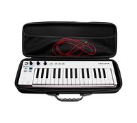 Analog Cases Pulse Case for Arturia KeyStep, Native Instruments M32 or comparable midi Controllers (Transport case Made of Durable, Moulded EVA/Nylon, with Robust Rubber Handle), Black