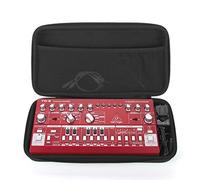 Analog Cases Pulse Case for Behringer TD-3 or Crave or comparable Synthesizers (Transport case Made of Durable, Molded EVA/Nylon, Comfortable Handle, Integrated mesh Pocket), Black