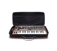 Analog Cases Pulse Case for Korg MicroKorg/MicroKorg XL+ or comparable Synthesizers (Transport case Made of Durable, Molded EVA/Nylon, First-Class Handle), Black