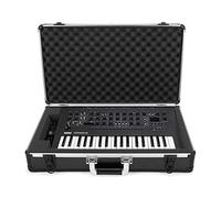 Analog Cases UNISON Case for Korg Minilogue/Minilogue XD or Similar Synthesizers (Carrying Case, Aluminium Corner Protector, Padded Lid with Handle), Black
