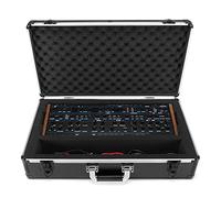 Analog Cases Unison Case for Sequential Prophet-6 Desktop, Rugged Equipment case (Waterproof, Custom Foam Insert, Cable Storage compartments, Secure Transport), Black