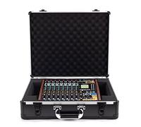 Analog Cases Unison Case for Tascam Model 12, Rugged Equipment case (Waterproof, Custom Foam Insert, Cable Storage compartments, Secure Transport), Black