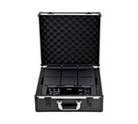 Analog Cases Unison Hard Case for Alesis Strike Multipad (Lightweight Aluminium case with Foam Insert, Special Protection, Robust & Compact), Black