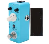 Analog Chorus Pedal for Electric Guitar, Metal Case, Blue, True Bypass Switch, LED Indicator - Pure Analog Sound, Compact Durable Design, Ideal for Outdoor Performances and Live