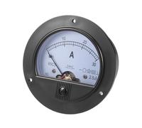 Analog Current Panel Meter 0-10A 65C5 Ammeter for Circuit Testing Charging Battery Ampere Tester Gauge(200A(75MV))