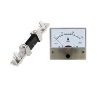 Analog Current Panel Meter， Analogue Ammeter Panel Meter DC 85C1 Pointer Type Mechanical Meter 10A to 100A 75mV(50A-75mV)