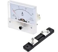 Analog Current Panel Meter DC 0-30A 50A 20A 85C1 With 75mV Shunt 1 Set(50A)