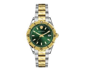 Analog Date Quartz Watch Green Stainless Steel - male - Versace - Watches - Yellow - ONE SIZE - Accessories ONE SIZE