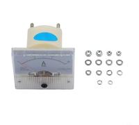 Analog DC Ammeter 85C1 Panel With 0-5A 0-10A 0-30A Options Fine Adjust For Automotive Circuits DIY Power Test Control Boxes(0-30A)