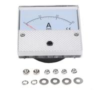 Analog DC Ammeter DH80 30A Pointer Panel Meter High Sensitivity Accurate Measurement Flame Retardant ABS Screw Wiring For Industrial Power Monitoring