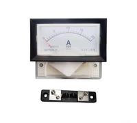 Analog DC Voltage Meter 85C17 Compatible with 75mV Shunts from 1A to 500A, Suitable for Current Sensing and Voltage Drop Monitoring (20A/75mV)