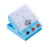 Analog Dc Voltmeter 0-15v 0-3v Plastic for School Science