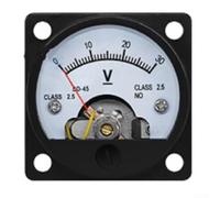 Analog DC Voltmeter SO45 Precise Pointer Meter with Upgraded Manual for Enhanced User Experience (DC 3V)