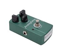 Analog Delay Effect Pedal Electric Guitar Monoblock Pedals with True Bypass Circuit Delays for Professional Musicians and Guitar Enthusiasts Green Metal Compact Size