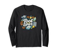Analog Film Shooter Tool Lines Long Sleeve T-Shirt