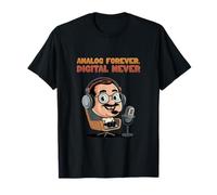 Analog Forever Digital Never Ham Radio Amateur Radio T-Shirt