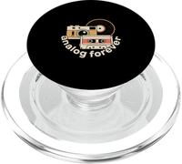 Analog Forever Vintage Camera Cassette Music PopSockets PopGrip for MagSafe