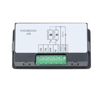 Analog Input Display Meter for 0-10V 2-10V 0-20mA 4-20mA Signals, Digital Panel for Pressure Level Sensor Readout, Industrial Process Control Unit