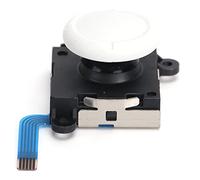 Analog Joystick Thumb Stick Button Module Replacement for Joycon and Lite Controllers - Durable ABS Material for Easy Installation - Perfect for Gamer's Controller Repair - 1 Unit (White)