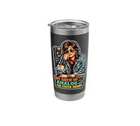 Analog Kid with Arcade & Cassette Moods Stainless Steel Insulated Tumbler