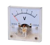 Analog meter, AC voltage meter, 91C4 DC Multi-Range Analog Panel Voltmeter(015V)