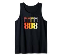 Analog Midi Synthesizer T-Shirt - 808 Drum Machine Tank Top