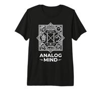 Analog Mind Digital Detox Unplugged Offline Graphic Premium T-Shirt