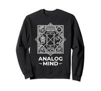 Analog Mind Digital Detox Unplugged Offline Graphic Sweatshirt