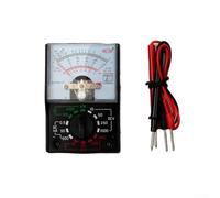 Analog Multimeter Tester for AC/DC Voltage up to 1000V, Current to 500mA, Resistance x1-x1K, Decibel Range -20dB to +22dB