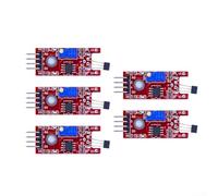 Analog Output Hall Sensor Board for Educational Kits, DIY Electronics, and Engineering Curriculum Projects (5PCS)