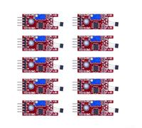 Analog Output Hall Sensor Board for Educational Kits, DIY Electronics, and Engineering Curriculum Projects (10PCS)