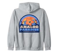 Analog Paradise Go Out And Play (Digital Detox Statement) Zip Hoodie