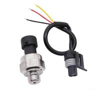 Analog Pressure Sensor 0-1.2MPa G1/4 Thread for HVAC Hydraulic Pneumatic Water Oil Gas - Stainless Steel Transducer with IP65 Protection
