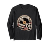 Analog Revival Club Vinyl Cassette Retro Long Sleeve T-Shirt